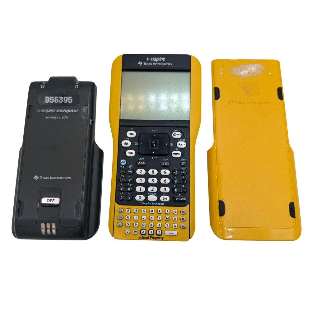 Texas Instruments TI-Nspire Touchpad Graphing Calculator Yellow School Edition